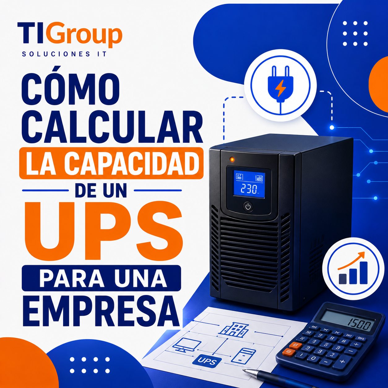 Cómo Calcular la Capacidad de un UPS para una Empresa